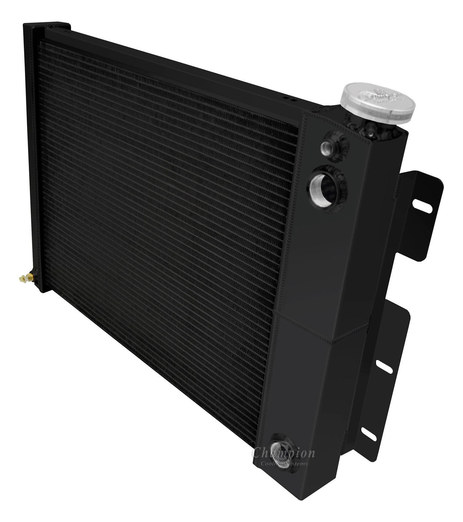 Dual Pass LS Conversion 67-69 Camaro Firebird 20 3/4 (Black Aluminum) view 4