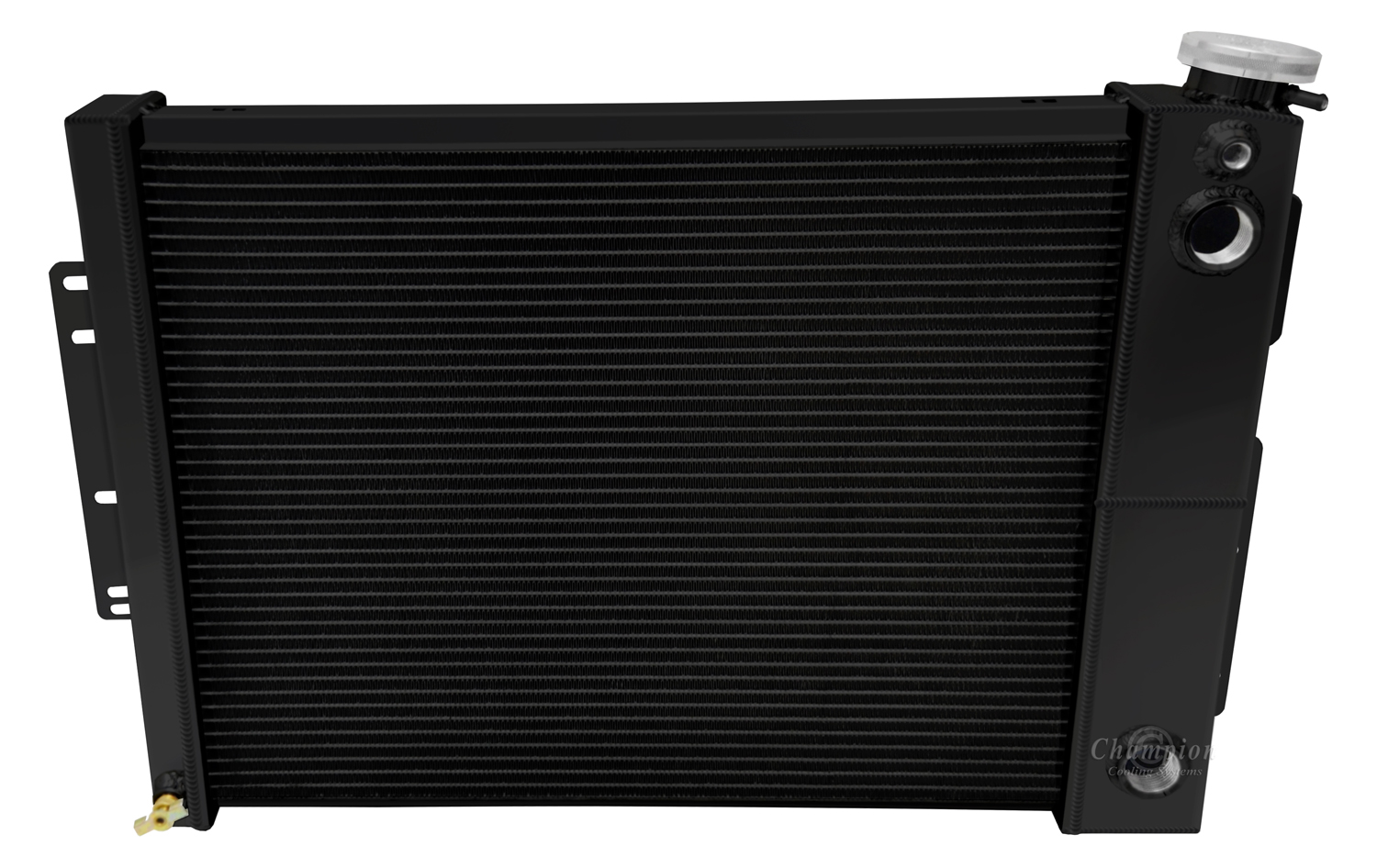 Dual Pass LS Conversion 67-69 Camaro Firebird 20 3/4 (Black Aluminum) view 3