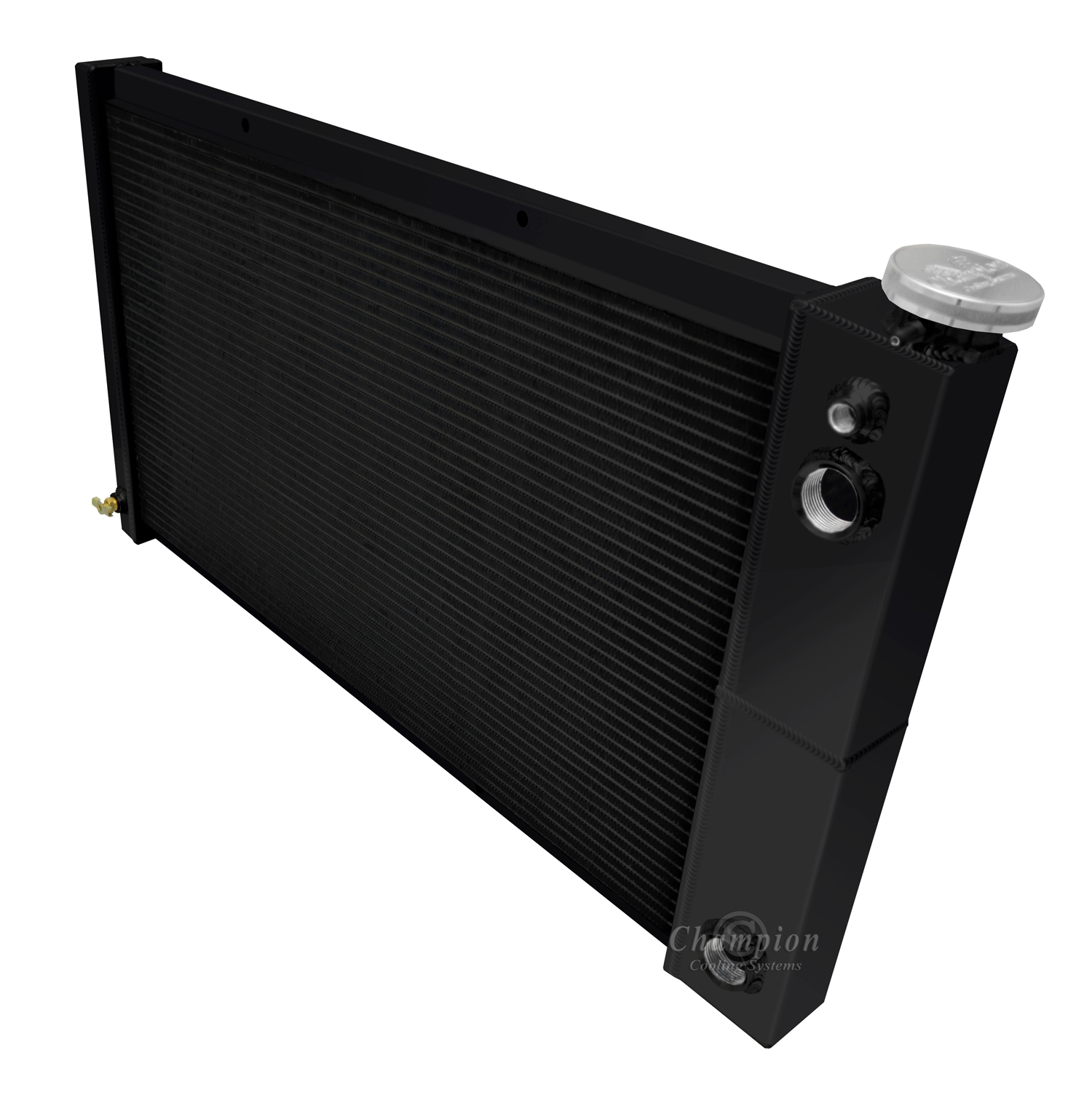 Dual Pass LS Conversion 70-72 Chevy Truck 28 (Black Aluminum) view 4