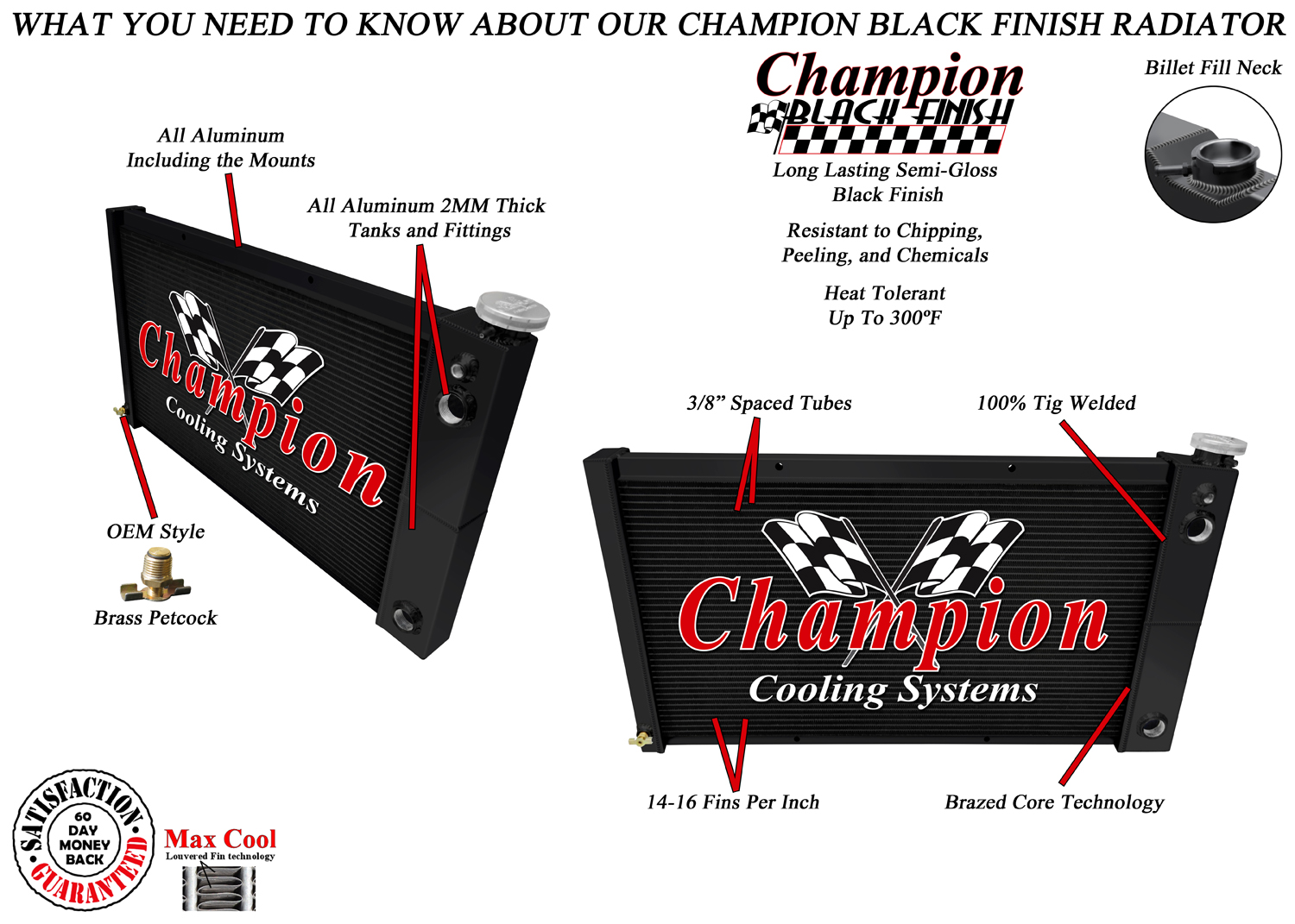 Dual Pass LS Conversion 70-72 Chevy Truck 28 (Black Aluminum) view 7