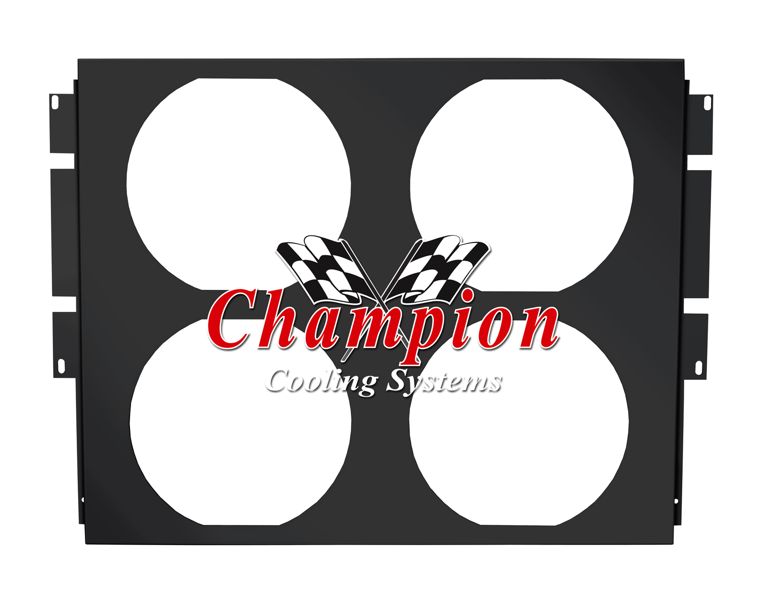 All Aluminum Fan Shroud Fits (4) 12" Fans for AE1165, CC1165, MC1165, EC1165