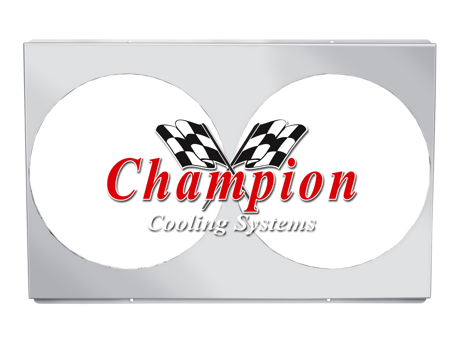 All Aluminum Fan Shroud Fits (2) 14" Fans for CC1215, AE1215, MC1215