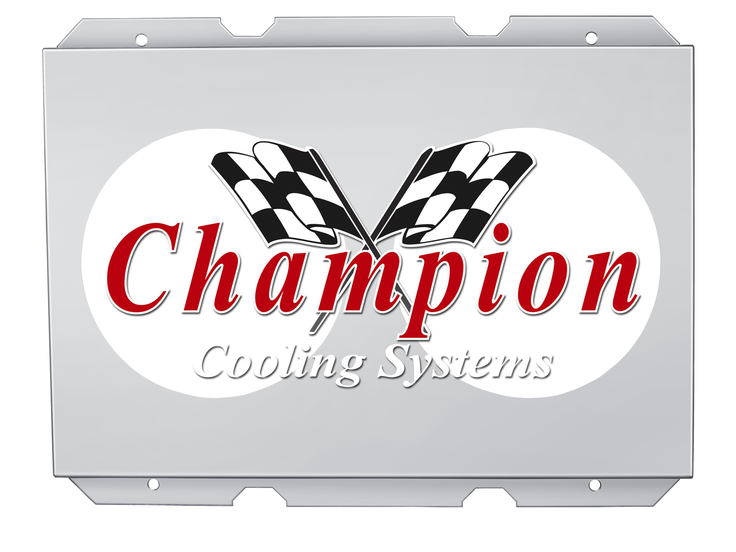 All Aluminum Fan Shroud Fits (2) 12" Fans for CC1451, MC1451, AE1451, EC1451