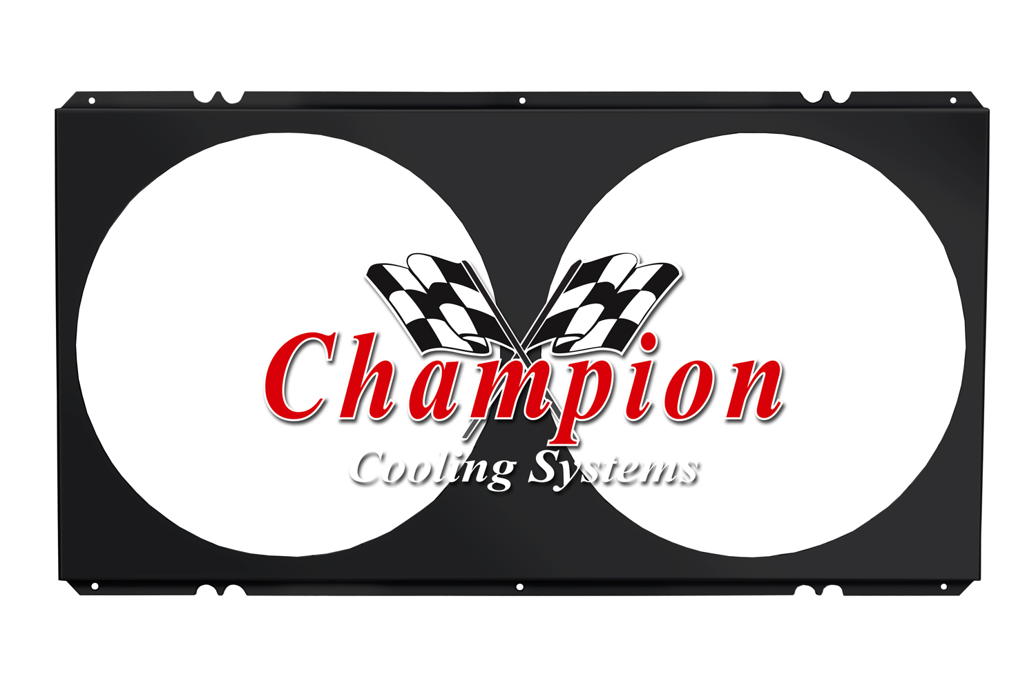 All Aluminum Fan Shroud Fits (2) 16" Fans for CC1520