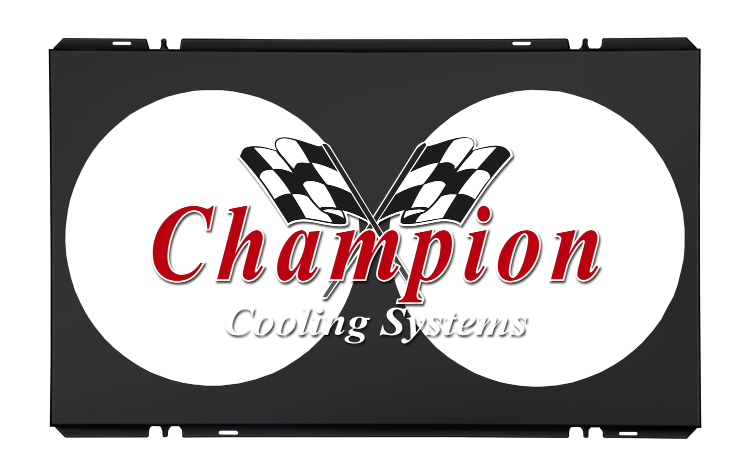 All Aluminum Fan Shroud Fits (2) 16" Fans for CC1523