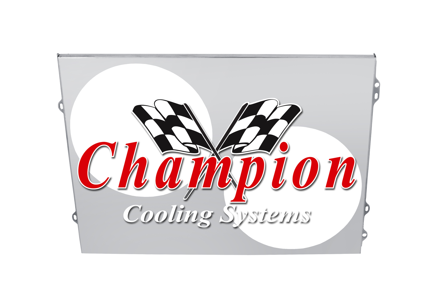 All Aluminum Fan Shroud Fits (2) 12" Fans for CC1631, CC1633