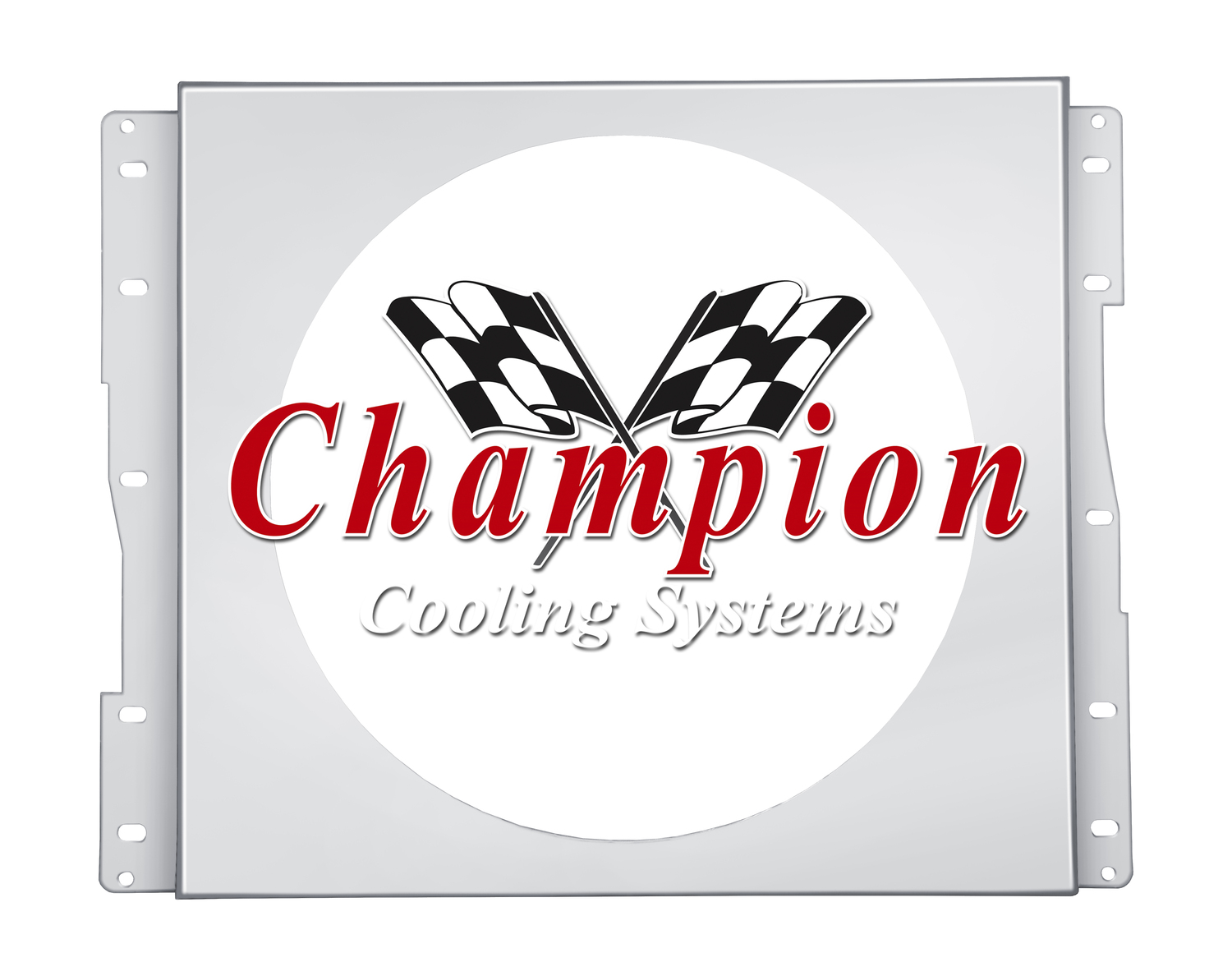All Aluminum Fan Shroud Fits Single 16" Fan for EC1661, MC1661, CC1661