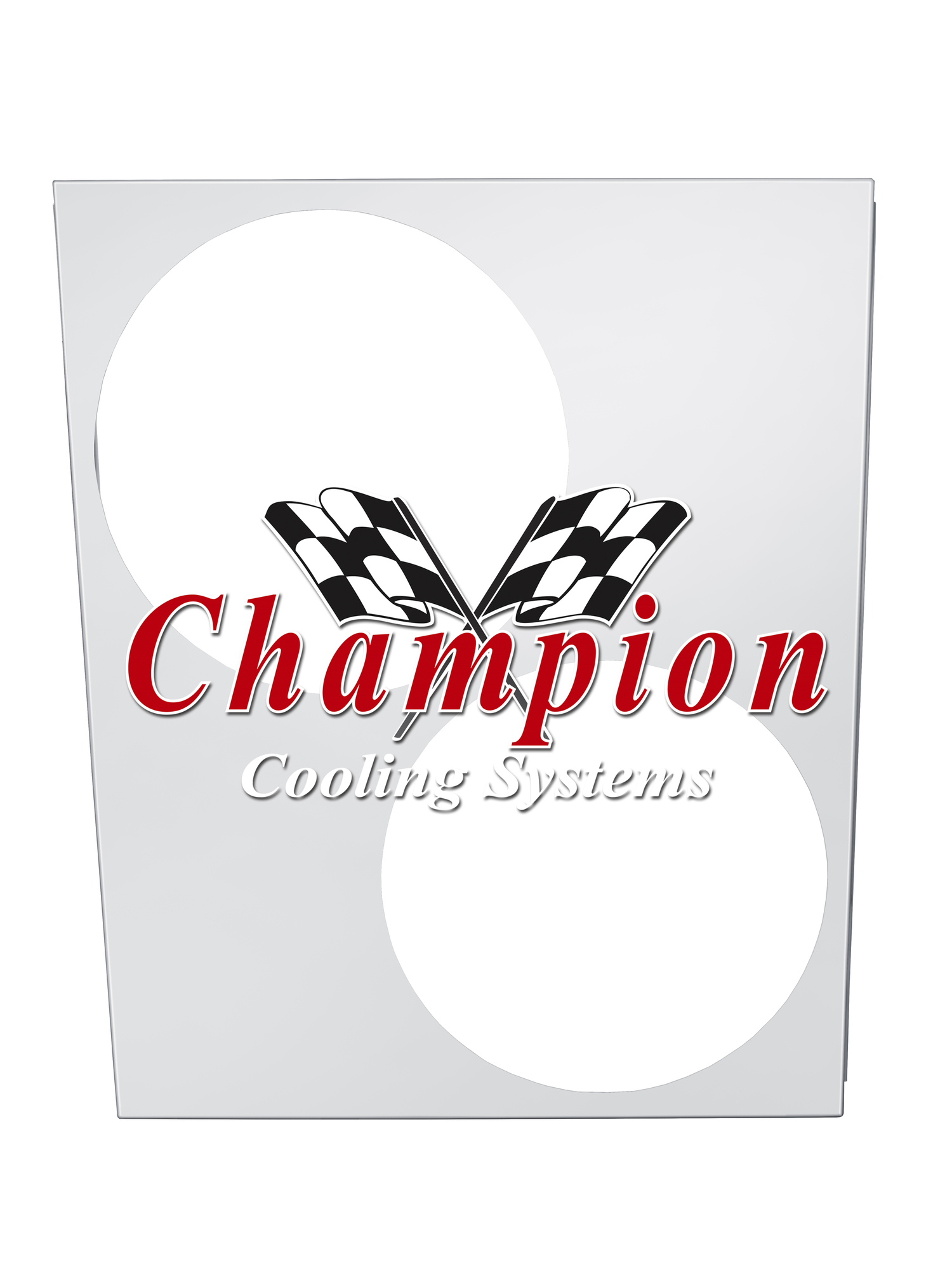 All Aluminum Fan Shroud Fits (2) 10" Fans for AE337, AE571, EC337, EC571, CC337B, CC571, MC337, MC571, CC337B-M, CC571-M, CC571DP