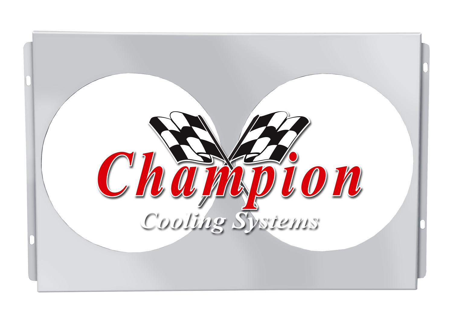 All Aluminum Fan Shroud Fits (2) 12" Fans for AE338, AE379, EC338, EC379, CC338, CC379, MC338, MC379
