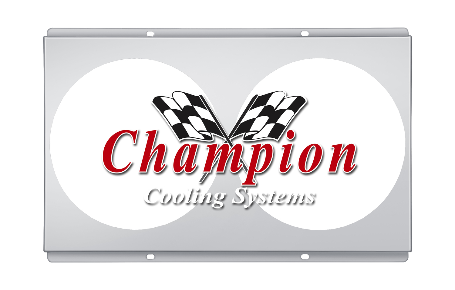 All Aluminum Fan Shroud Fits (2) 14" Fans for AE369, EC369, CC369, MC369, CC369DP, CC369-M