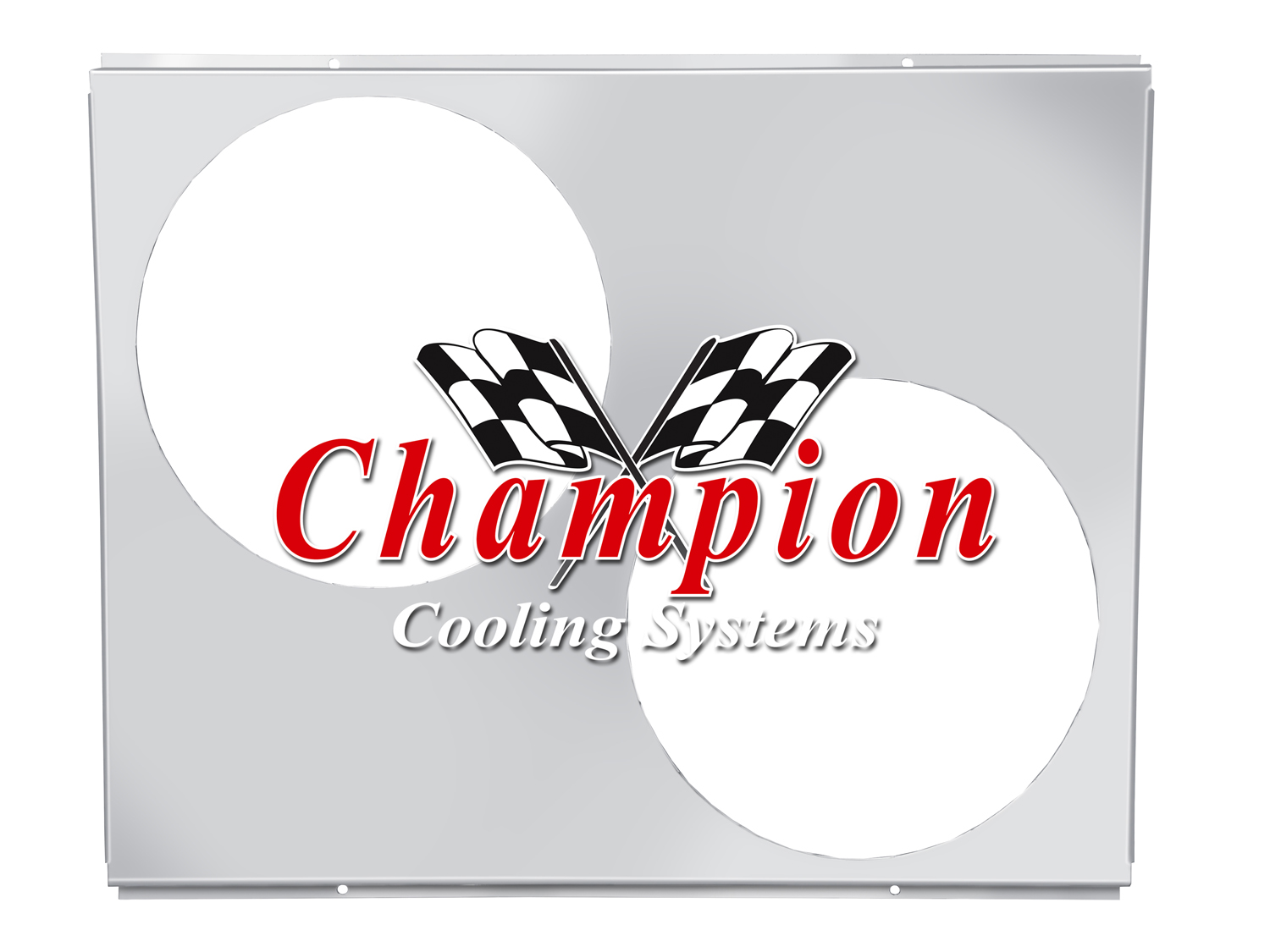 All Aluminum Fan Shroud Fits (2) 10" Fans for AE370, AE412, EC370, CC370B, CC412, MC370, CC370B-DP, CC370B-M, MC412