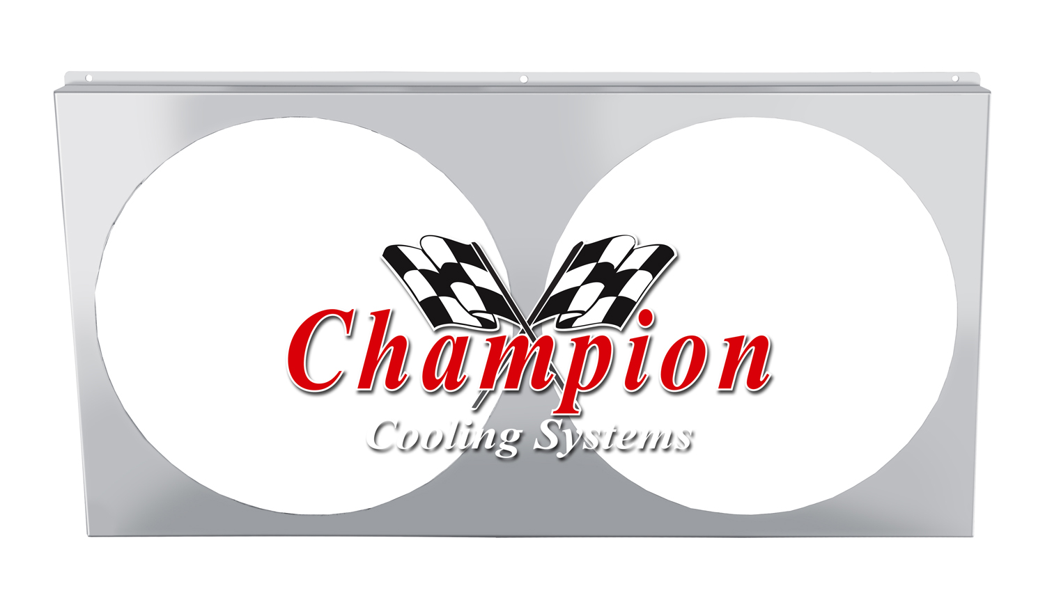All Aluminum Fan Shroud Fits (2) 16" Fans for CC391