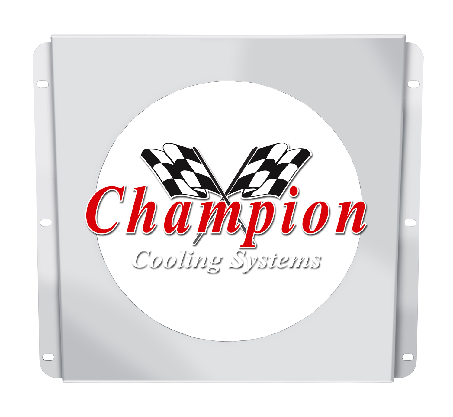 All Aluminum Fan Shroud Fits Single 16" Fan for AE5100, EC5100, CC5100B, CC5100B-LS, CC5100B-BLK, CC5100B-LS-BLK, MC5100