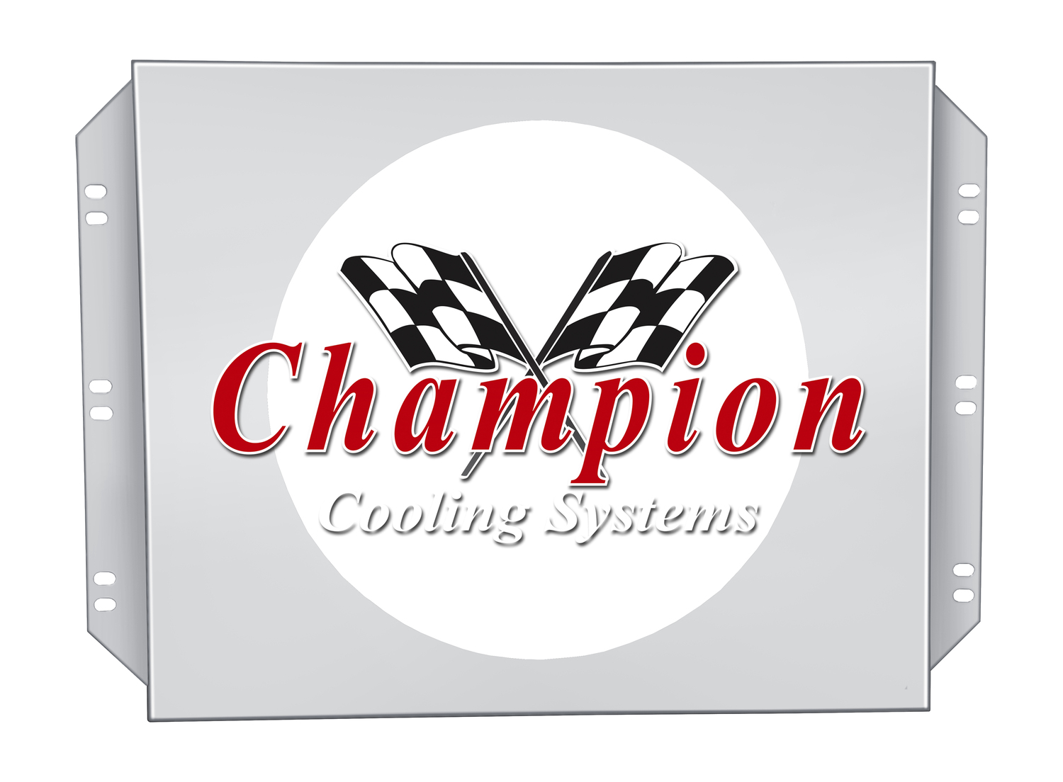 All Aluminum Fan Shroud Fits Single 16" Fan for AE6062, EC6062, CC6062