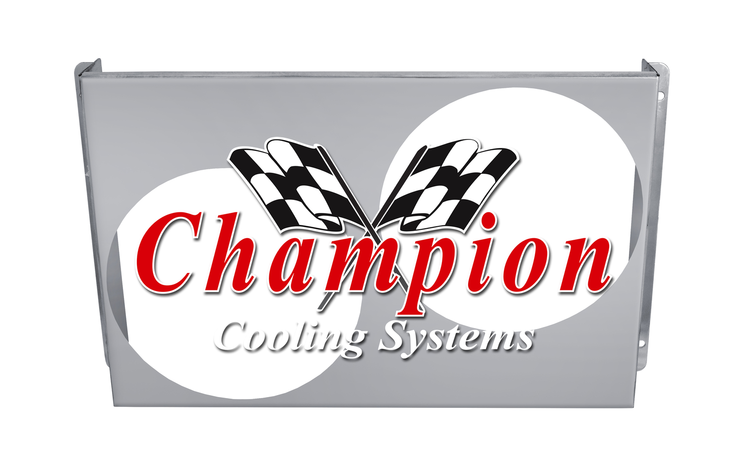All Aluminum Fan Shroud Fits (2) 12" Fans for MC65BA