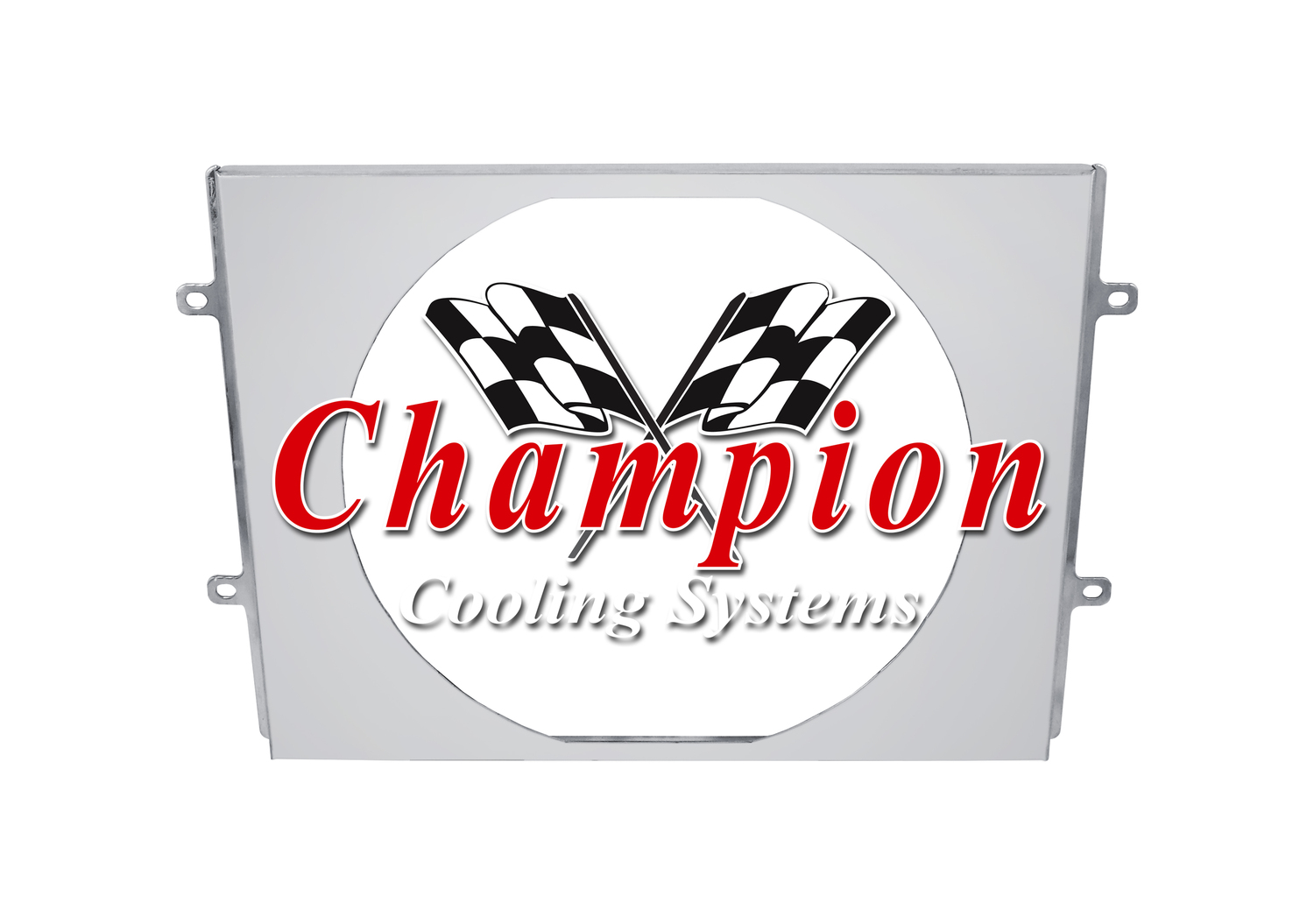 All Aluminum Fan Shroud Fits Single 16" Fan for EC945