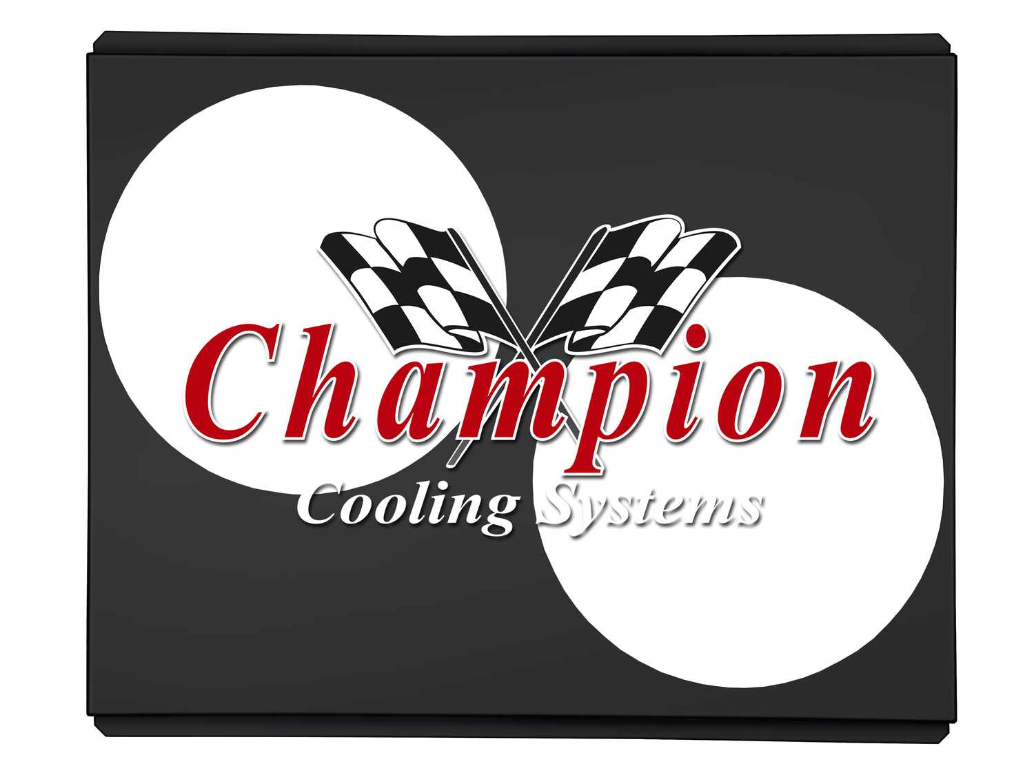 All Aluminum Fan Shroud Fits (2) 12" Fans for UN24-CH, UN24-DP, UN24-FD