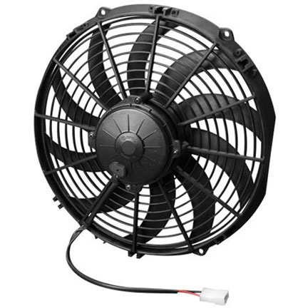 SPAL 12" High Performance Fan - Pull / Curved