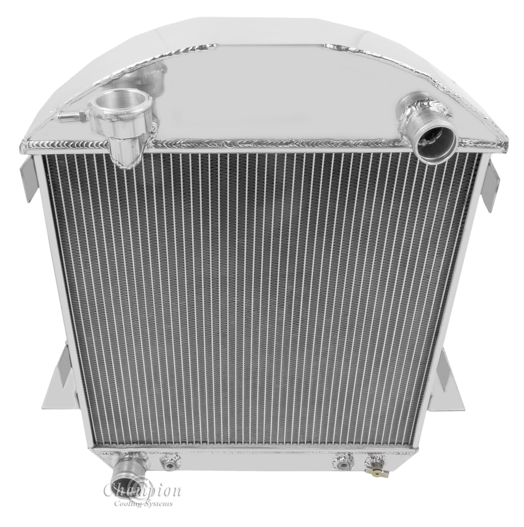 24-27 Model T with Ford configuration 2 Row all aluminum radiator