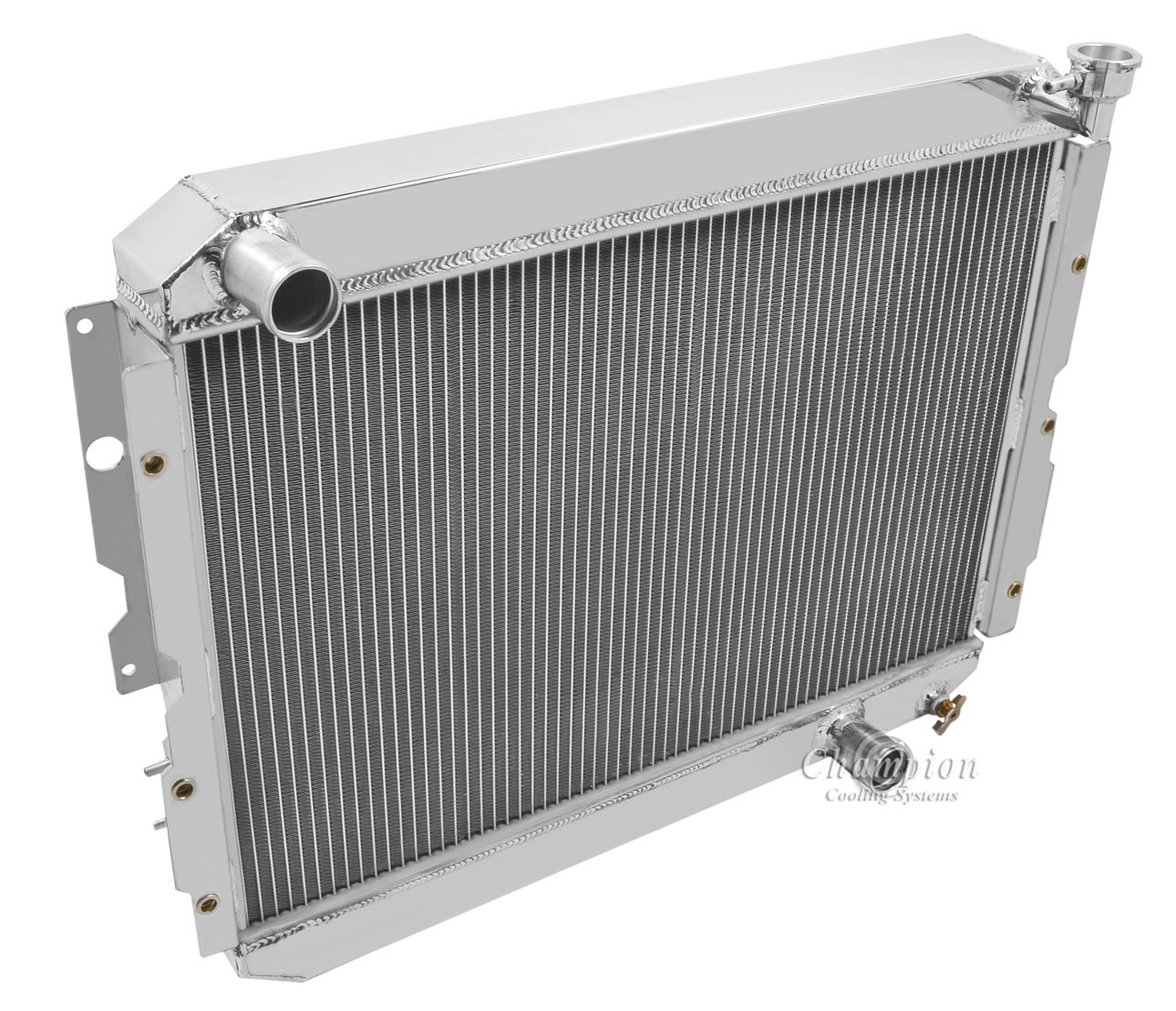1981-1990 Toyota Land Cruiser 2 Row All Aluminum Radiator view 2