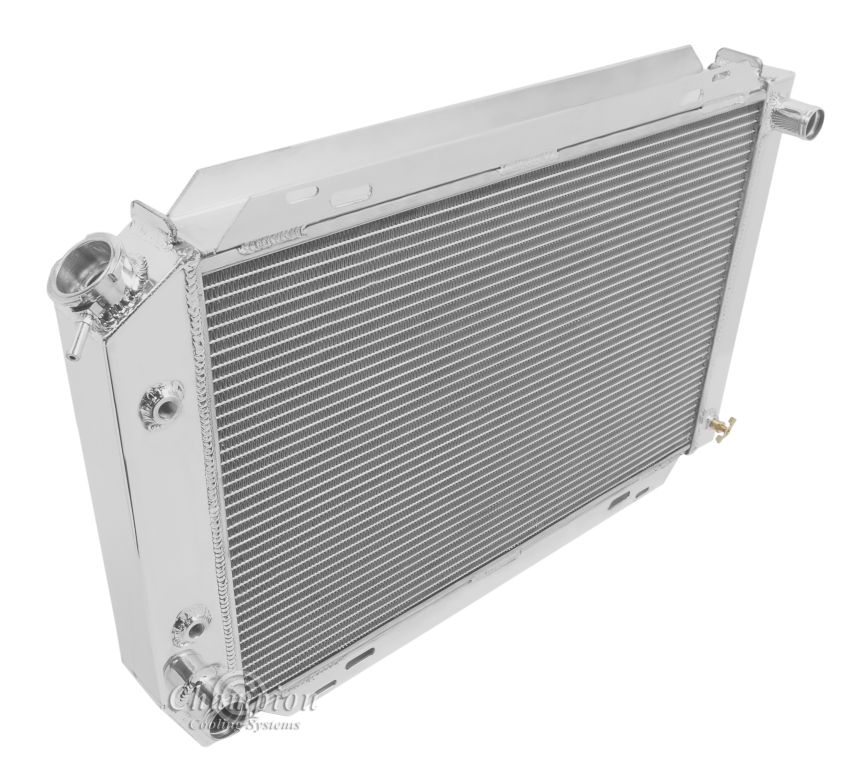 79-93 Ford Mustang 2 row all aluminum radiator view 2