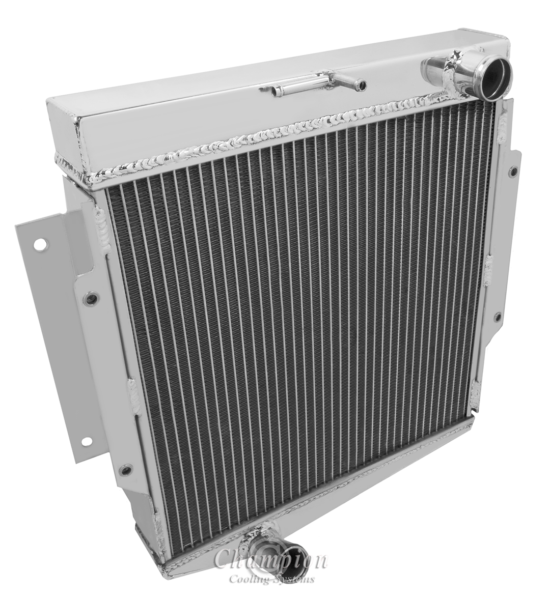 63-69 Datsun Fairlady 2 row all aluminum radiator view 2