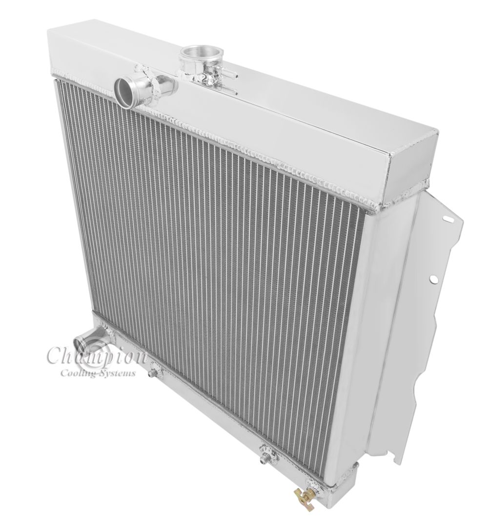 66 Dart 22" Core 2 row all aluminum radiator view 2