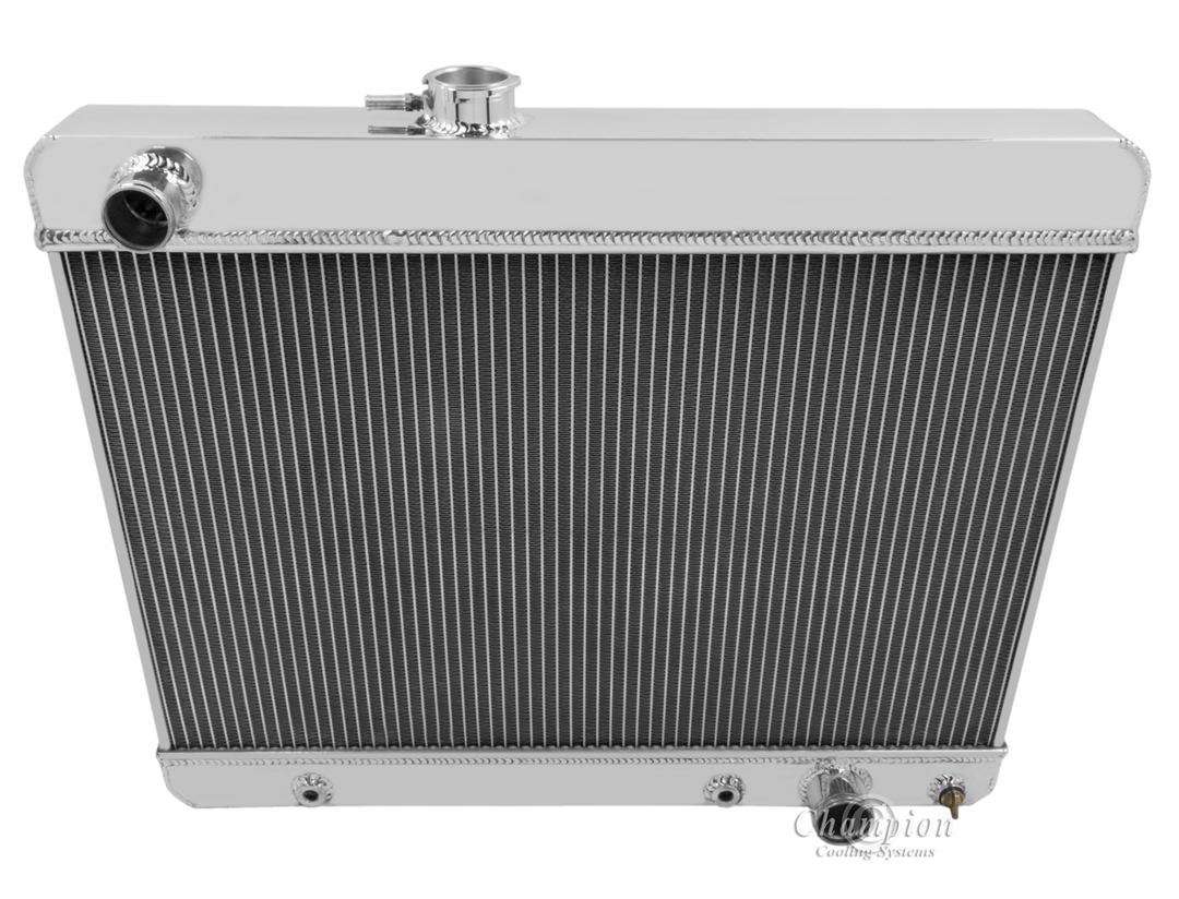 66 Pontiac GTO 2 Row all aluminum radiator