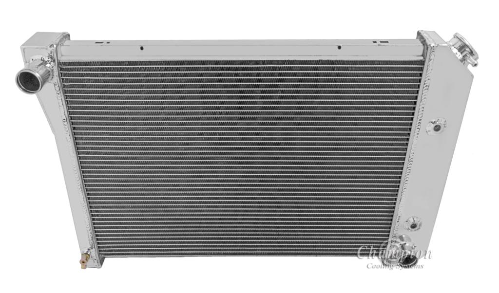 2 row all aluminum radiator