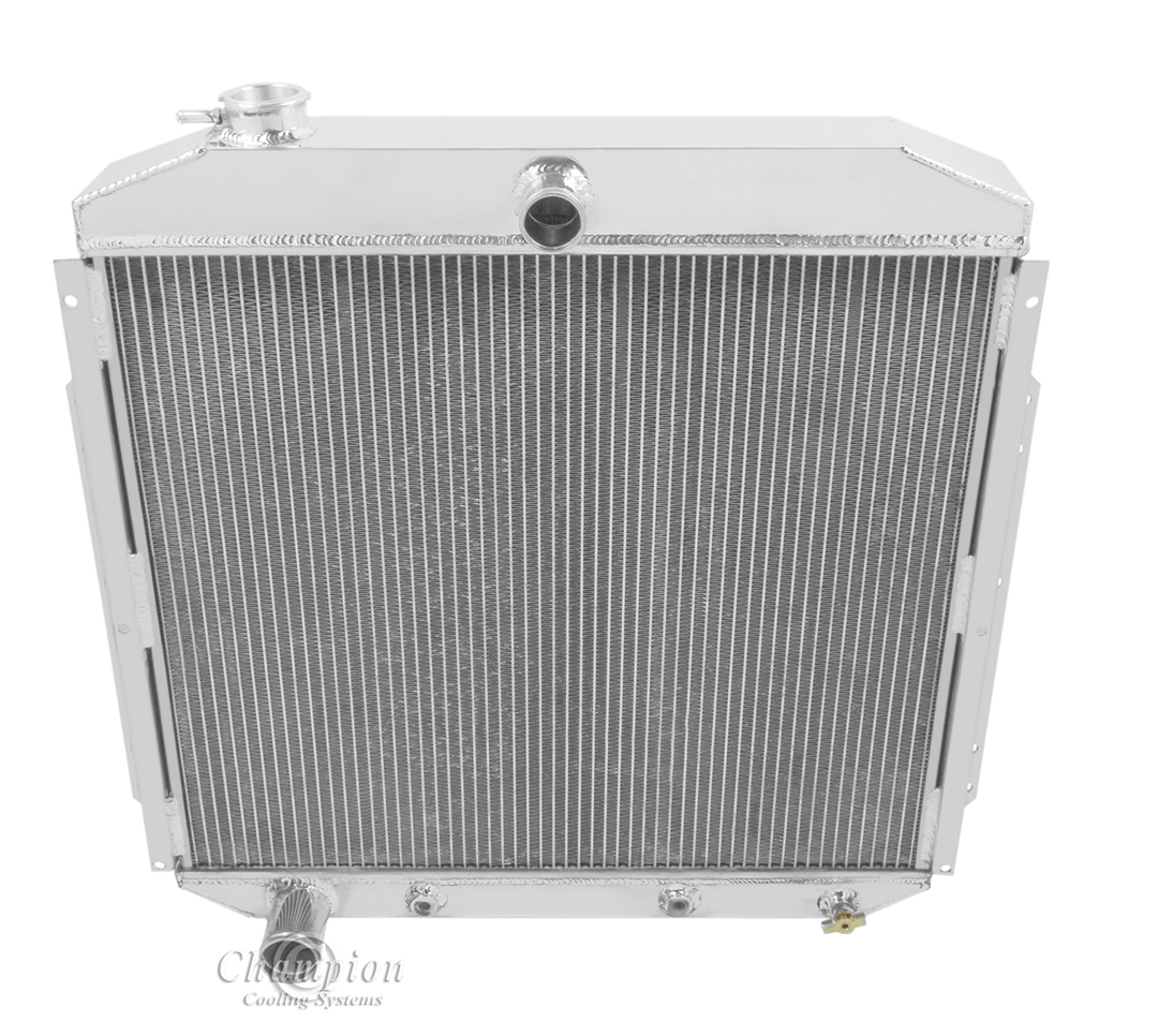 53-56 Ford Truck 2 Row all aluminum radiator