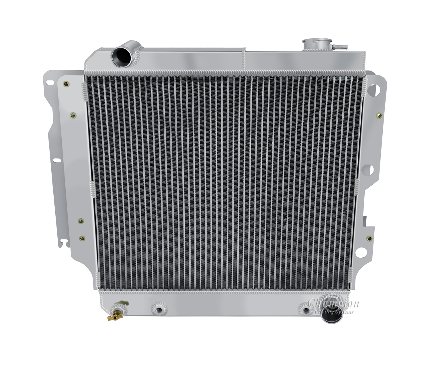 1987-2004 Jeep YJ (Chevy Conversion) 1 Row All Aluminum Radiator