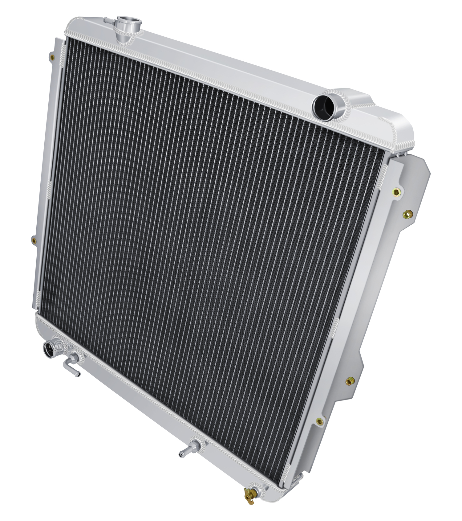 1995-2004 Toyota Tacoma 4WD 3 Row All Aluminum Radiator view 2