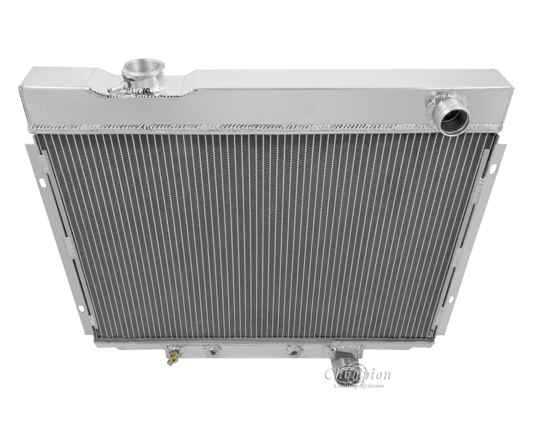 4 Row All Aluminum Radiator For 64-66 Ford Galaxie