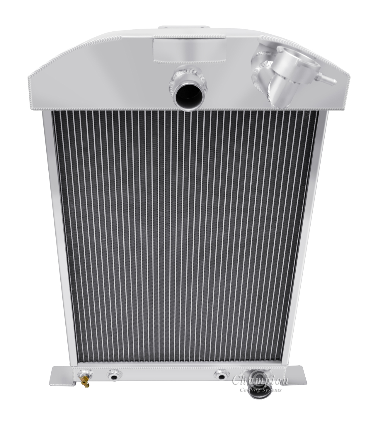 3 Row All Aluminum Radiator For 1933-1934 Ford w/Chevy Motor