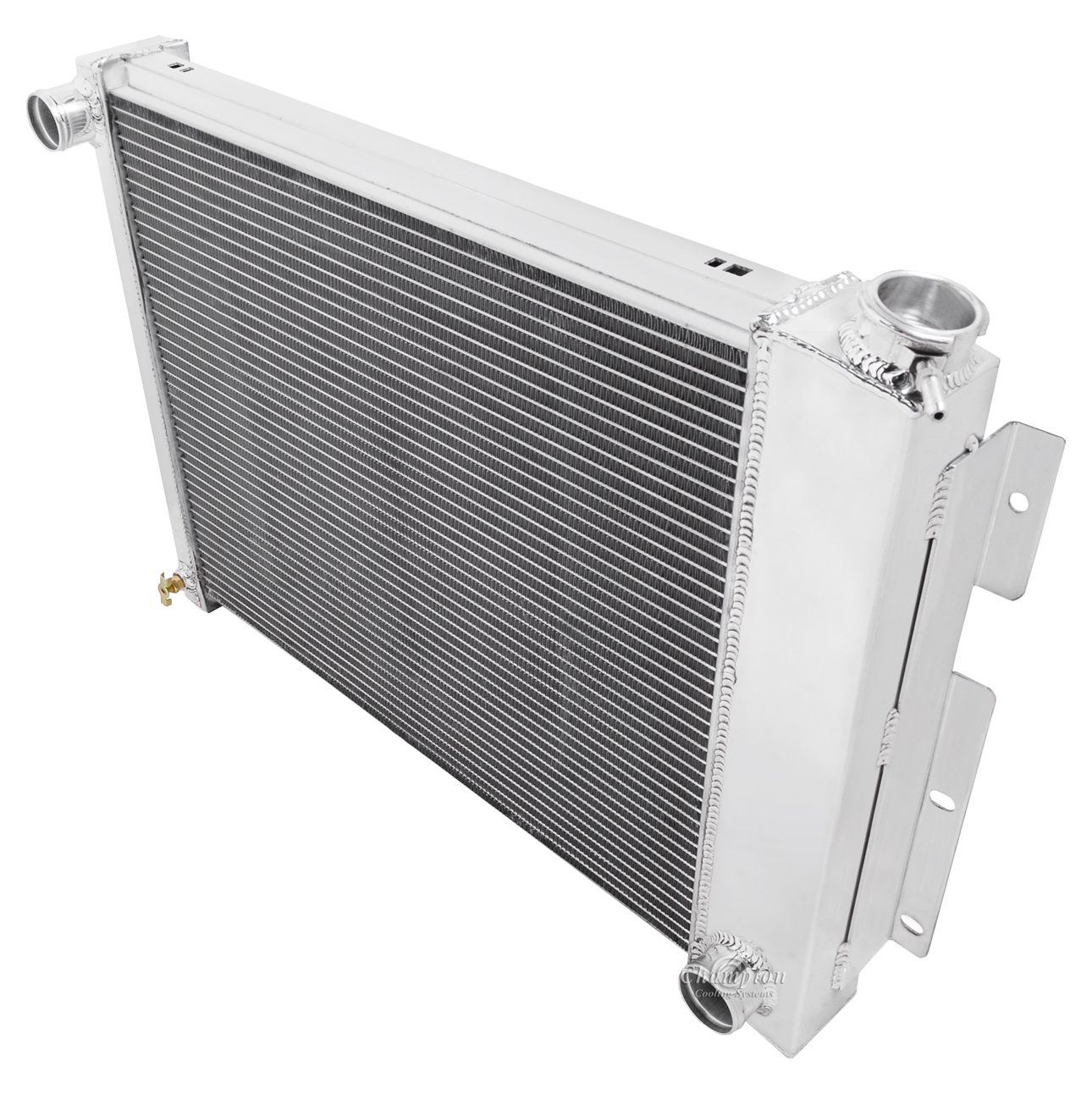 CC337B with no trans-cooler 3 Row All Aluminum Radiator view 2