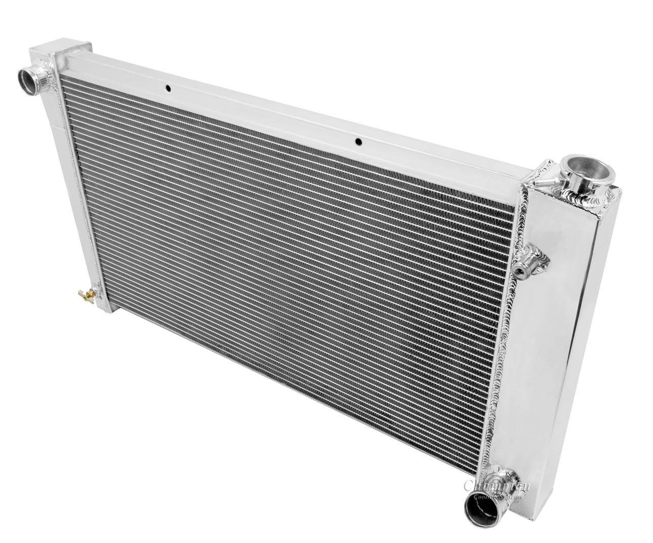 CC369 with no trans-cooler 3 Row All Aluminum Radiator view 2