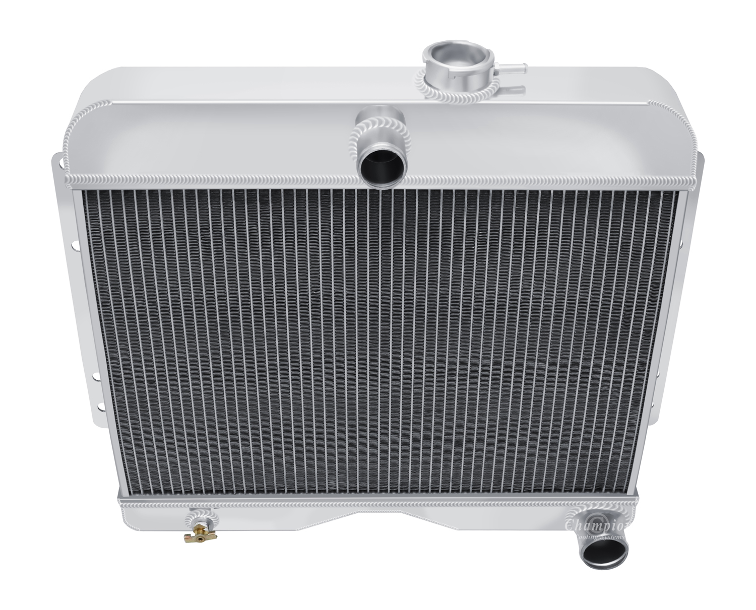 1946-1964 Willys Chevy V8 Engine Swap 3 Row Aluminum Radiator