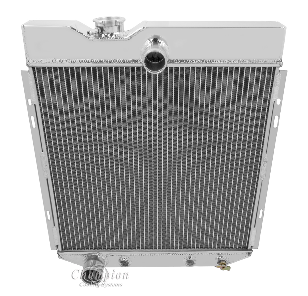 1966-1977 Bronco 6cyl Conversion 3 Row All Aluminum Radiator