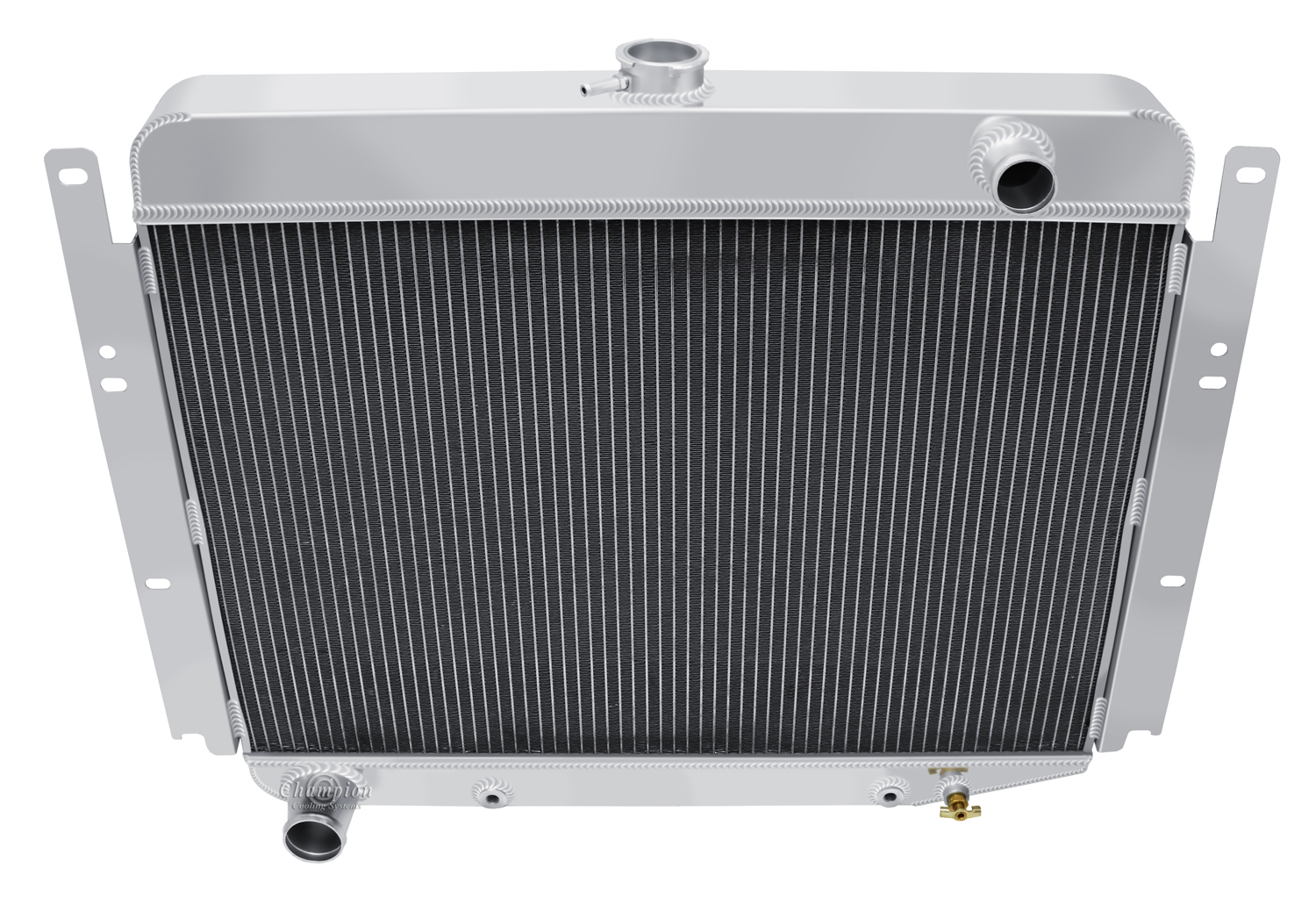 1969-1971 Dodge Truck w/ 383ci 3 Row All Aluminum Radiator