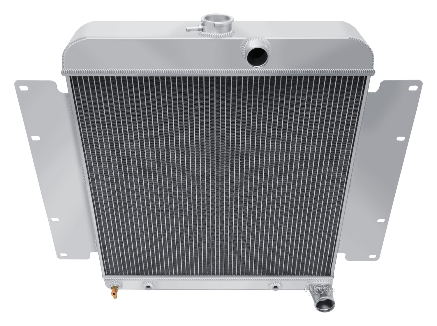 1970-1971 Dodge D-Series w/318LA Motor 3 Row All Aluminum Radiator