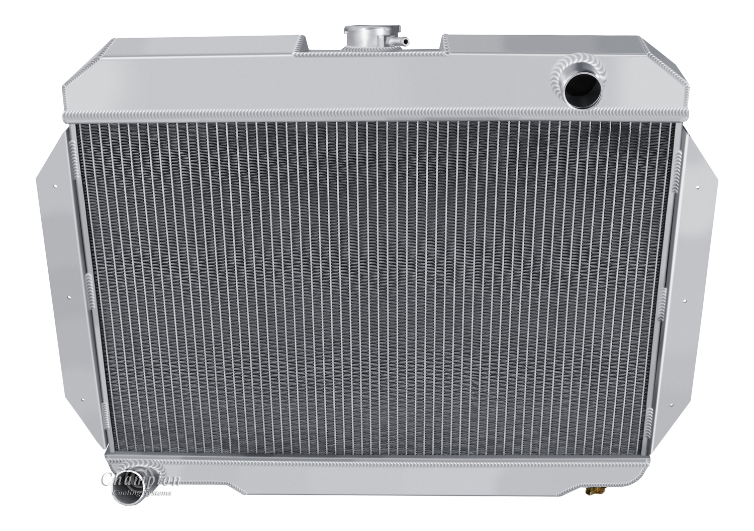 1972-1973 Jeep Jeepster 3 Row All Aluminum Radiator