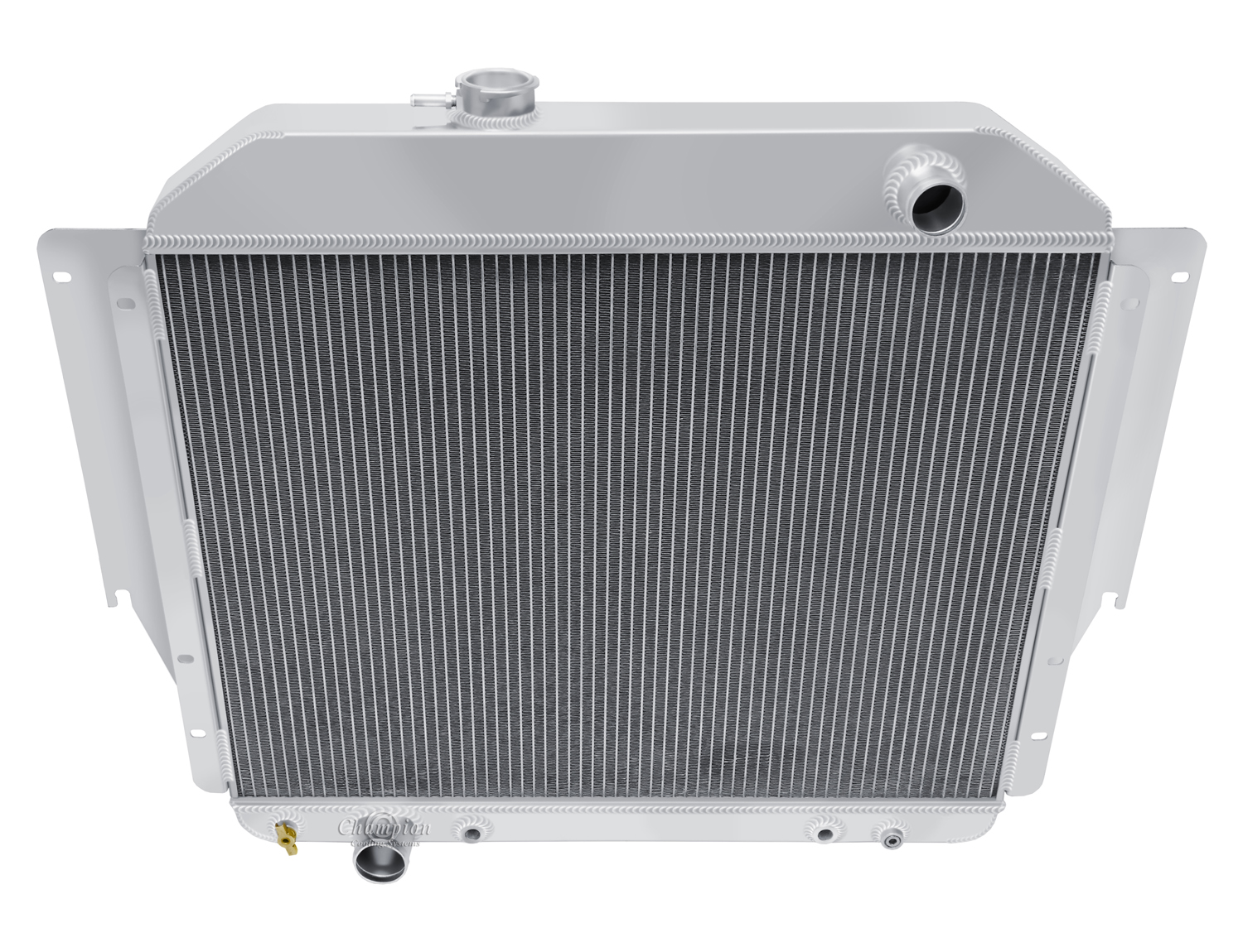 1979-1991 Ford E-Series Vans 3 Row Aluminum Radiator