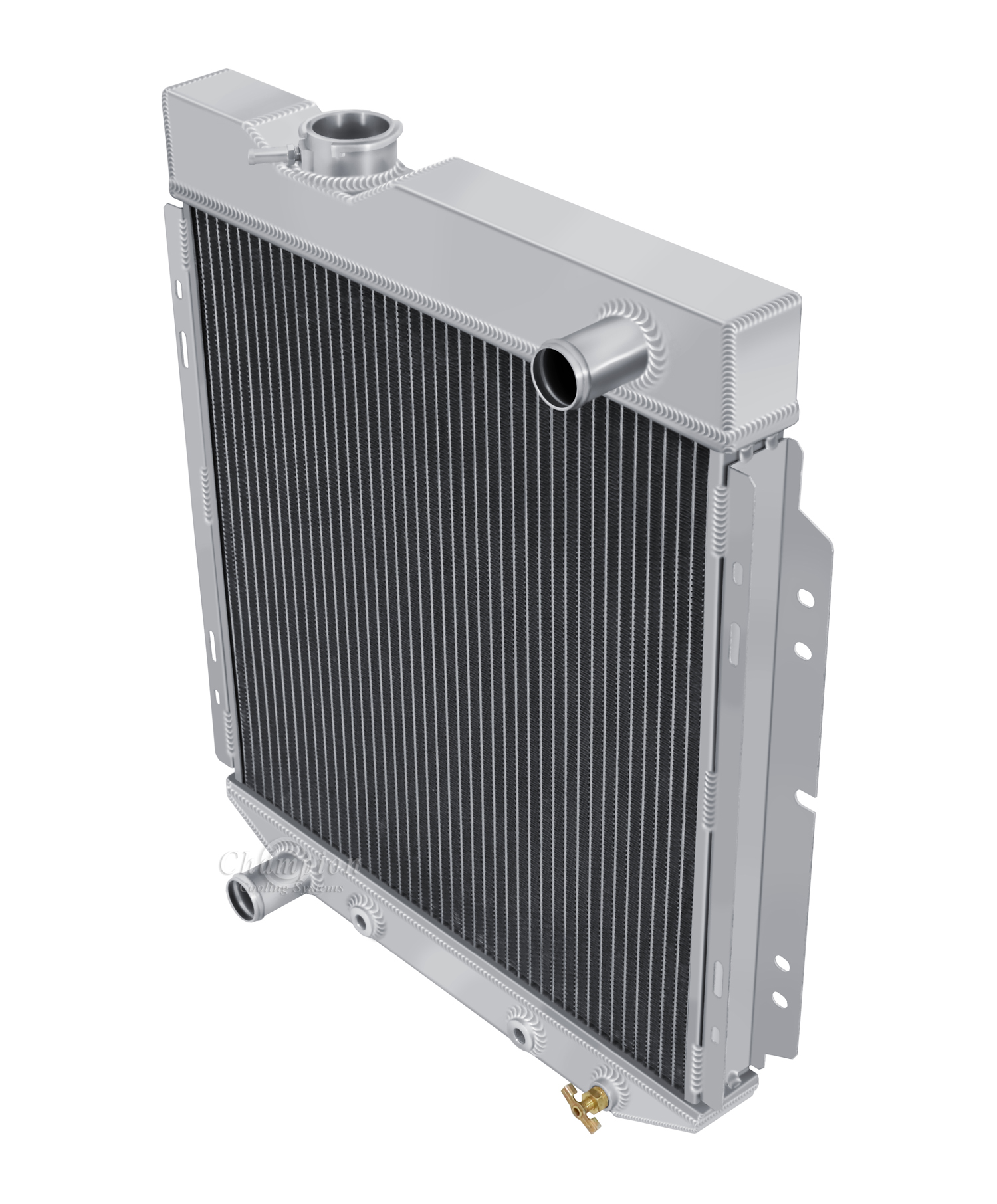 64.5-66 Ford Mustang (6-Cyl) 2 Row All Aluminum Radiator view 2