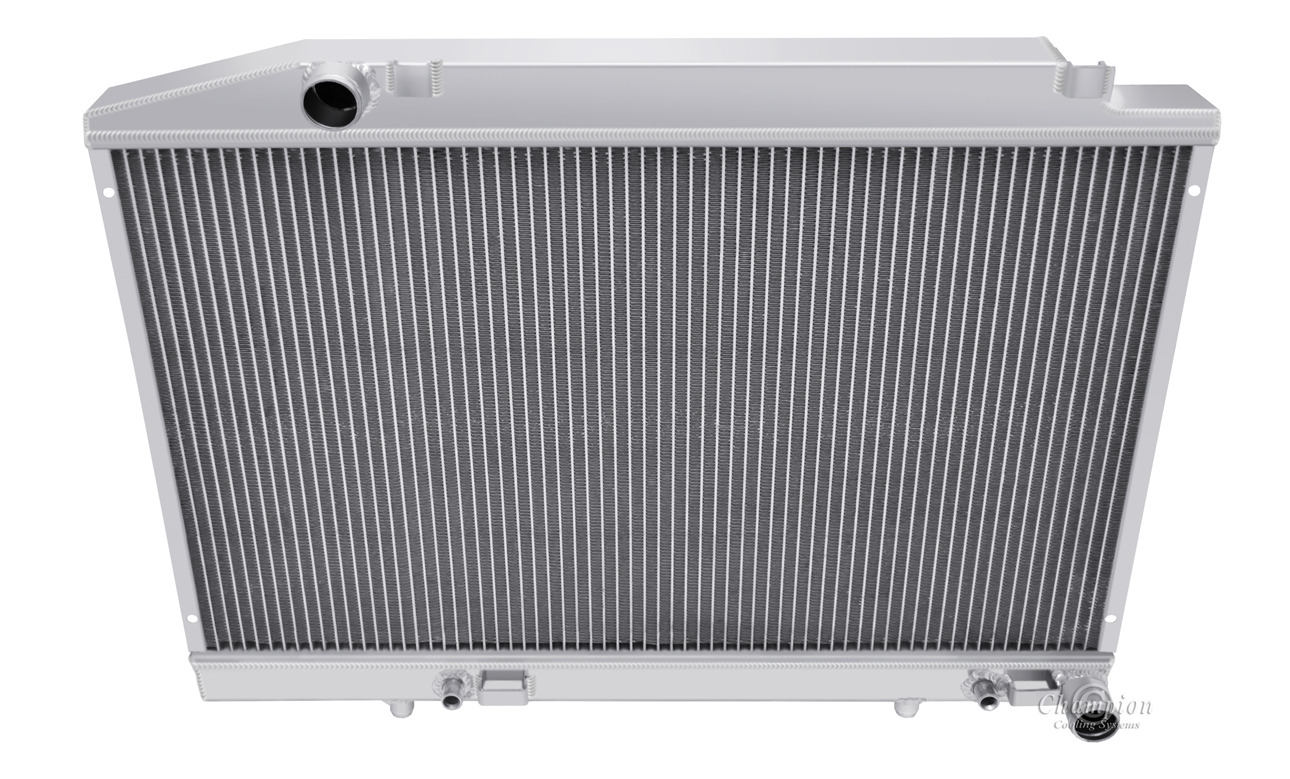 2 Row All Aluminum Radiator For 1986-1987 Mercedes 300SDL