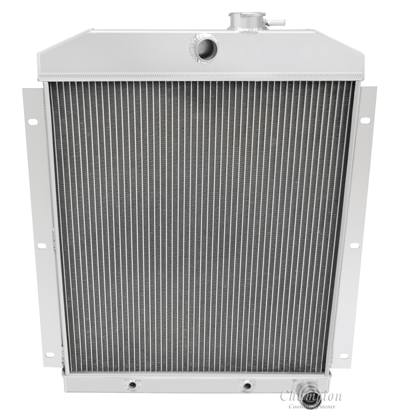 49-54 Chevy Truck 2 Row All Aluminum Radiator For 6Cyl