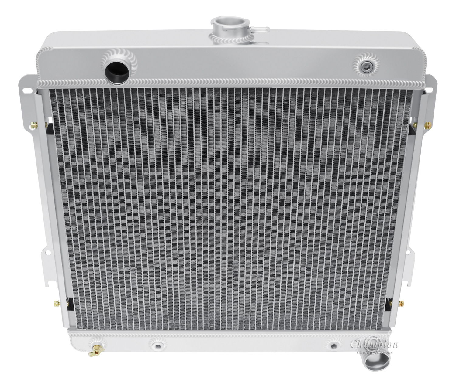 1970-1972 Dodge Challenger V8 SB 2 Row Aluminum Radiator