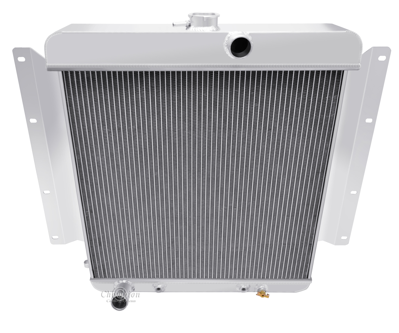 61-69 Dodge D100 Small Block 2 Row All Aluminum Radiator