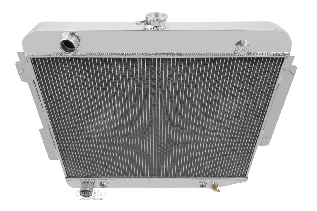 1966 - 69 Dodge Charger 4 Row All Aluminum Radiator