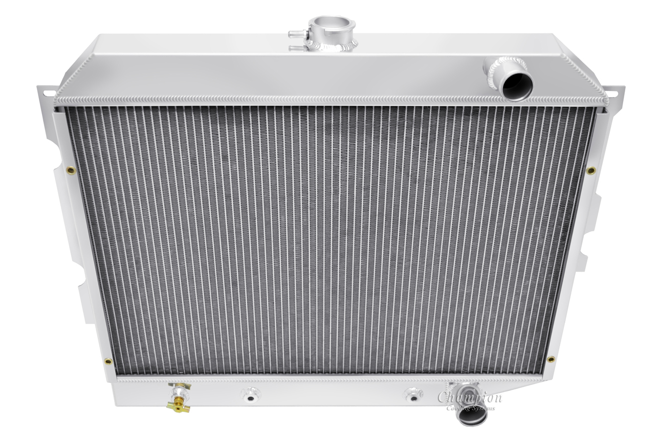 26" Mopar Hemi Conversion 4 Row All Aluminum Radiator