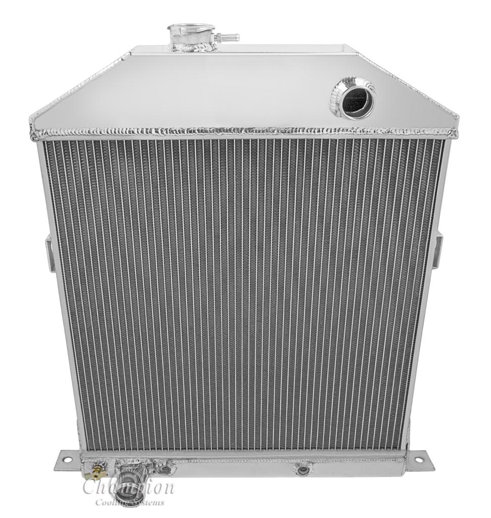 1946 Ford 4 Row All Aluminum Radiator